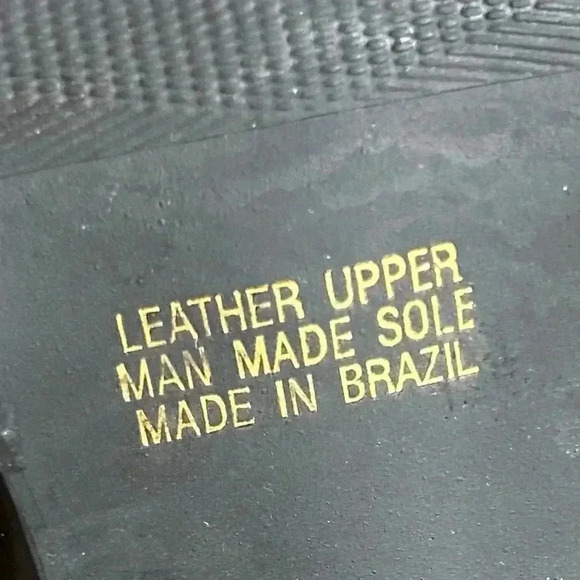 Jennifer Moore Leather Pointed Toe Lace Up Black Block Heels Women Size 9 Brazil - Picture 14 of 14